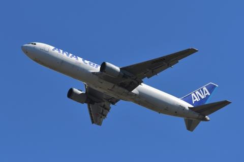 ANA B767 Freighter. Credit Shutterstock 21