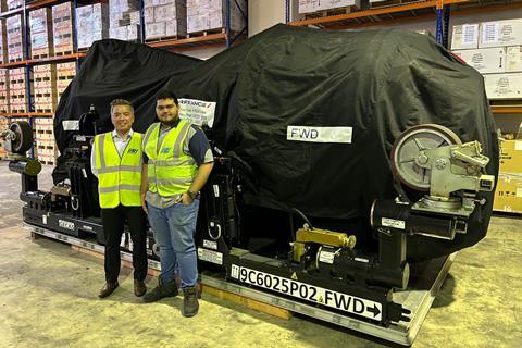 B&H Worldwide engine shipment.