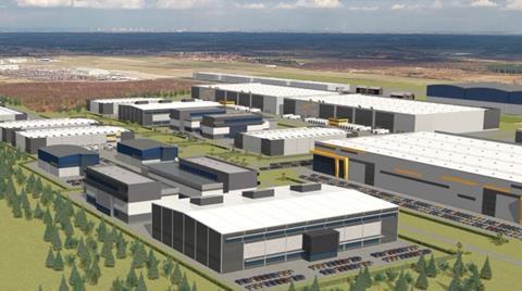 Proposed Doncaster Sheffield Airport Logistics development
