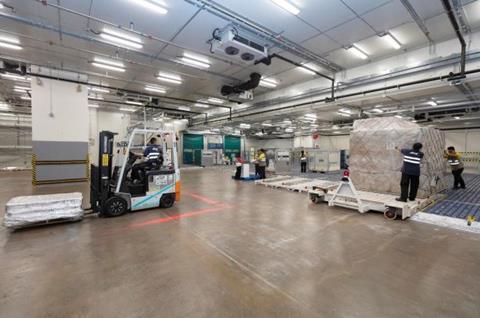 CPSL 2022 new pharma facility at Cathay Pacific Cargo Terminal Hong Kong