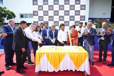 WFScelebratedtheopeningofitsfirstcargohandlingoperationinIndiainMay2023