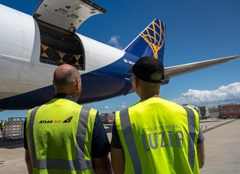 Cirque du Soleil teams up with Atlas Air