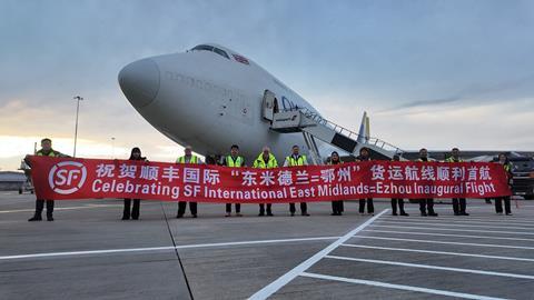 SF Express and One Air partner on China-UK freighter flights