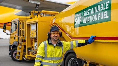 DHL Express utilises SAF