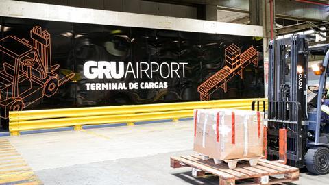 Terminal de Carga GRU en el Aeropuerto Internacional de Guarulhos