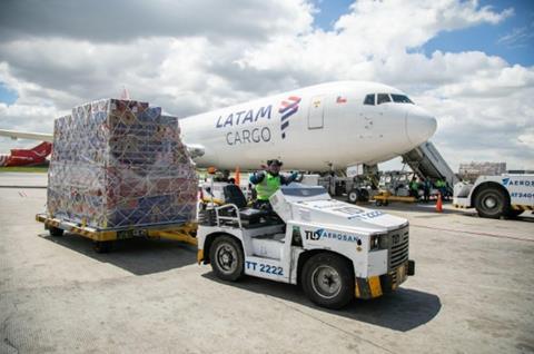 LATAM Cargo flower volumes