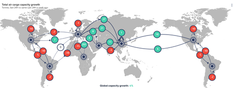 Rotate widebody freighter capacity
