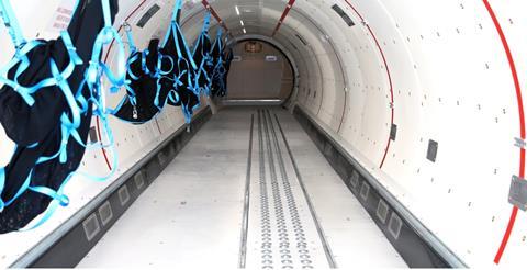 Saab 2000 converted freighter