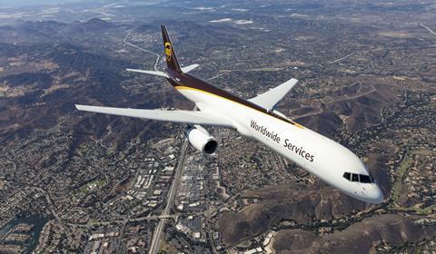 UPS Boeing 757