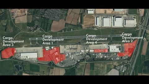 East Midlands Airport development sites
