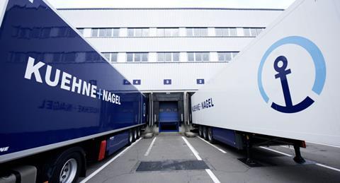 Kuehne+Nagel trucks August 2018