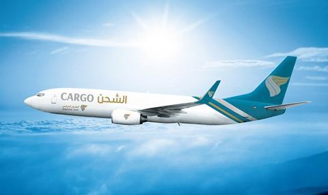 Oman Air's first 737-800 Boeing Converted Freighter. Image: Boeing