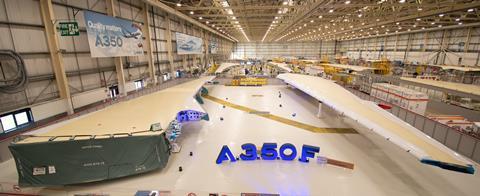 A350F wingset manufacturing complete