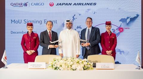 Qatar Cargo and Japan Airlines strengthen air cargo partnership