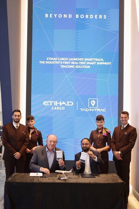 SmartTrack, Etihad Cargo