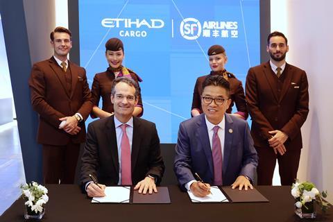 Etihad Airways and SF Airines