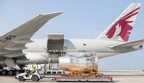 Qatar Cargo Boeing 777F