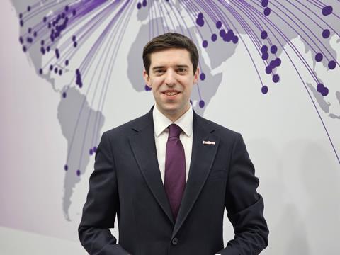 James Golding, head of cargo and airline partnerships at Heathrow