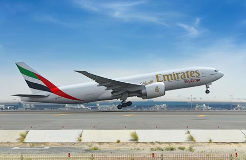 EmiratesSkyCargo freighter