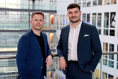 Matthias Hupka (left) and Niklas Petri