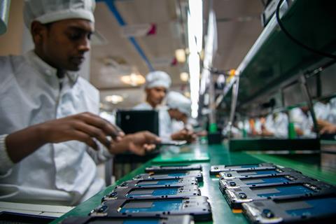 Indian Smartphone production