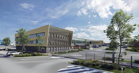 The new WFS cargo terminal at Lyon Airport will open in summer 2026