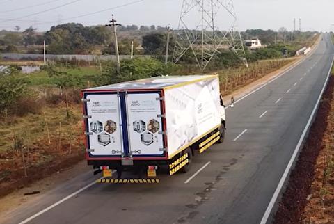 GMR airside reefer truck