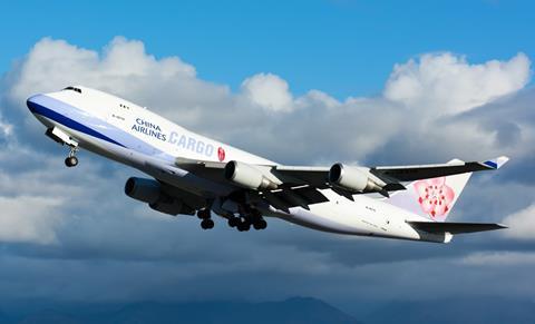 China Airlines freighter