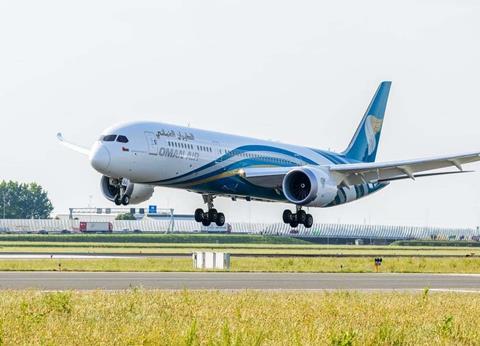 Oman Air Cargo Boeing 787-9
