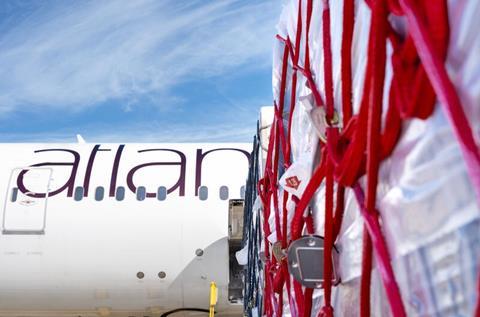 Virgin Atlantic Cargo loading