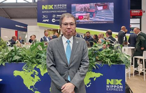 Mr Kakiyama, chief executive, Nippon Express Europe
