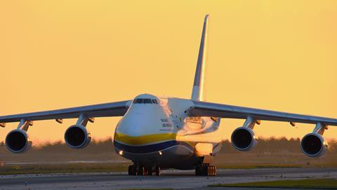 Antonov Airlines flies An-124 out of Kyiv after