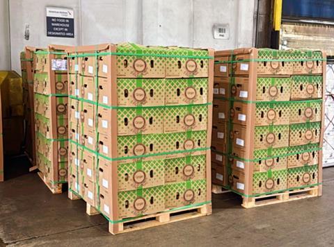 Brazilian ginger shipment