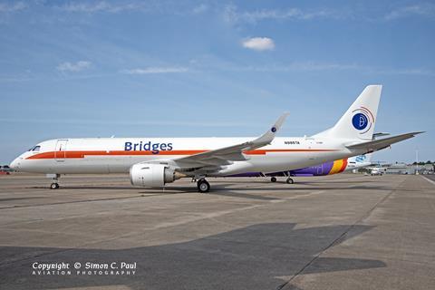 Bridges Air Cargo's Embraer E190F
