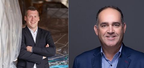 Christoph Hemmann (left) and John McDonald