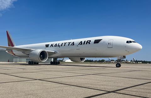 Kalitta Air converted 777-300ERSF