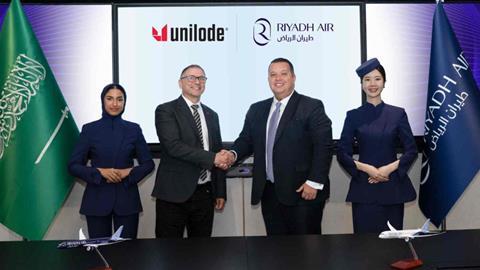 Riyadh Air selects Unilode