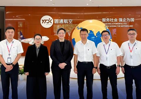 YTO places capacity on Webcargo by Freightos