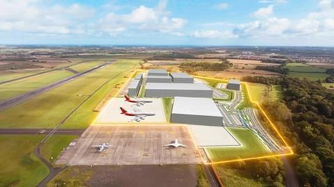 Newcastle Airport's planned Airlink hub