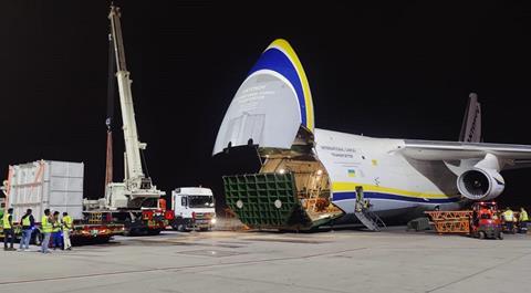 Antonov Air Partner oil equipment shipment Photo Air Partner