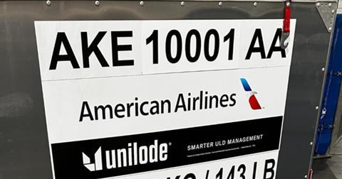 American Airlines Cargo ULD
