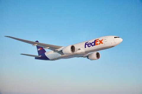 FedEx freighter