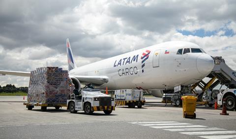 LATAM Cargo freighter