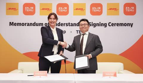 Katja Busch, DHL, and Qin (Dada) Sun, Temu