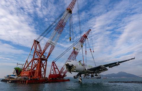 ACT Boeing 747F salvage operation