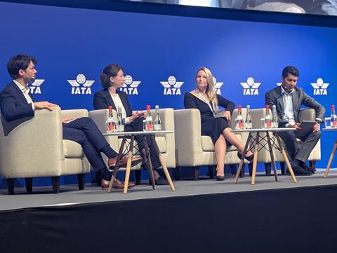 IATA WCS Fast tracking SAF panel