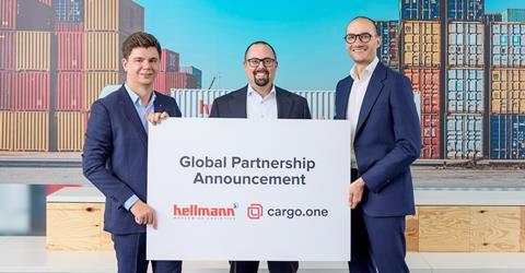 Hellmann has partnered with cargo.one