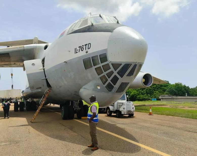 Air Bonanza configures IL 76 freighter for airdrops News Air Cargo News